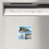 CMP023 ISCHIA, Kampanien, Italien, Kühlschrank Magnet (In Situ (Geschirrspüler))