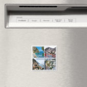 CMP028 POSITANO, Campania, Italy, Fridge Magnet (In Situ (Geschirrspüler))