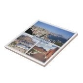 CMP030 NAPLES, MOUNT VESUVIUS, Italien, Fliese (Seite)