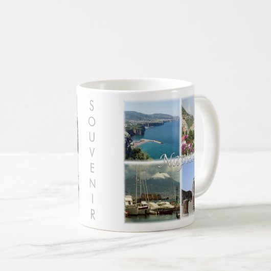 CMP035 NAPLES, Amalfi, Sorrento, Pompeji, Kaffeetasse (VorderseiteRechts)
