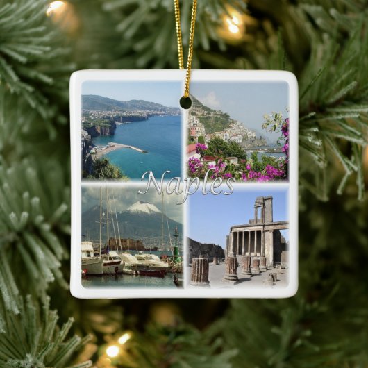 CMP035 NAPLES, Amalfi, Sorrento, Pompeji, Keramikornament (Baum)