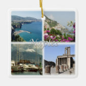 CMP035 NAPLES, Amalfi, Sorrento, Pompeji, Keramikornament (Vorderseite)