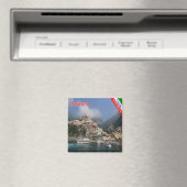 CMP038 POSITANO, AMALFI COAST, Italien, Kühlschran Magnet (In Situ (Geschirrspüler))