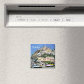 CMP041 POSITANO, AMALFI COAST, Italien, Kühlschran Magnet (In Situ (Geschirrspüler))