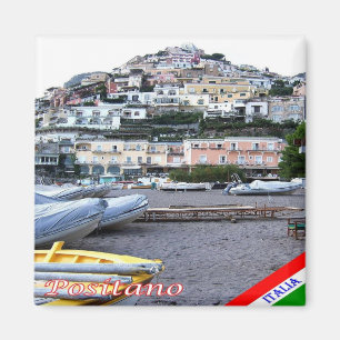 CMP044 POSITANO, AMALFI COAST, Italien, Kühlschran Magnet
