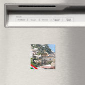 CMP046 POSITANO, AMALFI COAST, Italien, Kühlschran Magnet (In Situ (Geschirrspüler))