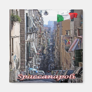 CMP049 NAPLES, SPACCANAPOLI, Italien, Kühlschrank Magnet