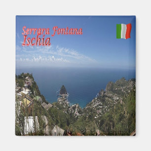 CMP059 ISCHIA, Serrara Fountain, Italien, Kühlschr Magnet