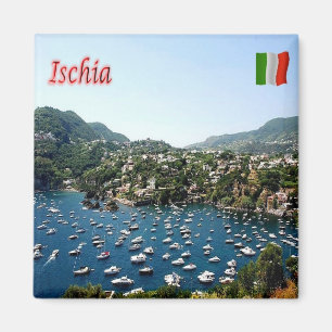 CMP062 ISCHIA - Port - Kampanien - Italien - Kühls Magnet