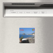 CMP063 ISCHIA, Kampanien, Italien, Kühlschrank Magnet (In Situ (Geschirrspüler))