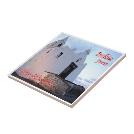CMP080 ISCHIA, Forio, Kampanien, Italien Fliese (Seite)