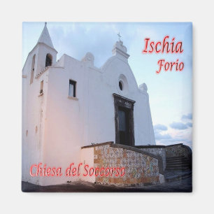 CMP080 ISCHIA, Forio, Kampanien, Italien, Kühlschr Magnet