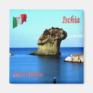 CMP085 ISCHIA - LACCO AMENO - Italien - Kühlschran Magnet