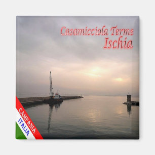 CMP088 ISCHIA, Casamicciola, Italien, Kühlschrank Magnet