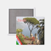 CMP101 AMALFI COAST, RAVELLO, Italien, Kühlschrank Magnet (Vorderseite/Rückseite)