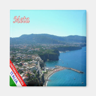 CMP105 AMALFI COAST, META, Italien, Kühlschrank Magnet