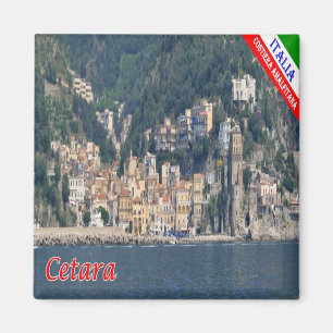 CMP112 AMALFI COAST, CETARA, Italien, Kühlschrank Magnet