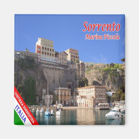 CMP120 SORRENTO - MARINA PICCOLA - Italien - Kühls Magnet (Vorne)