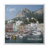 CMP121 CAPRI, Marina Grande Port, Fliese (Vorderseite)