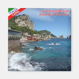 CMP154 CAPRI Marina Piccola - Faraglioni - Kühlsch Magnet