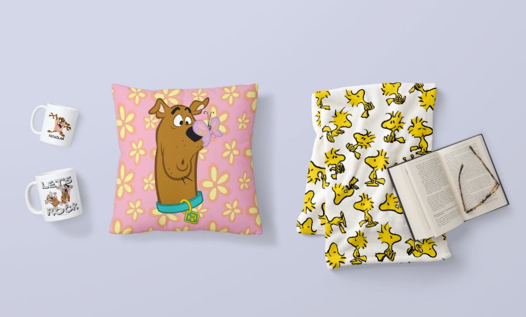 Offiziell lizenzierte personalisierte Produkte (Merchandising) für die ganze Familie und Kinder