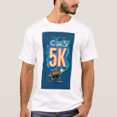 CMS 5K Run/Walk Event Shirt (Vorderseite)