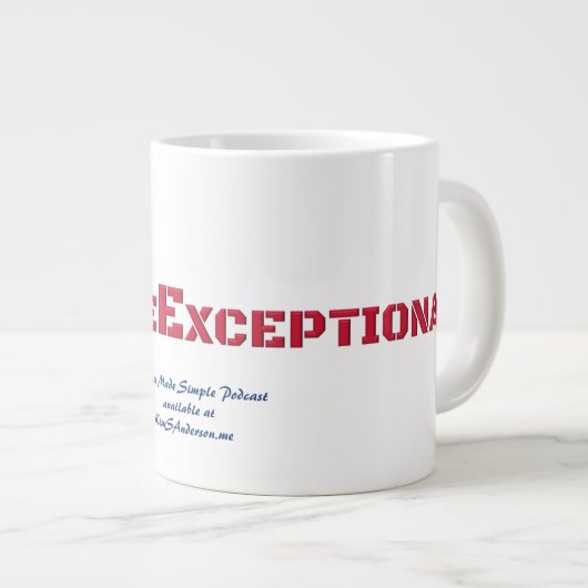 CMS Tasse Jumbo Größe (Vorderseite Rechts)