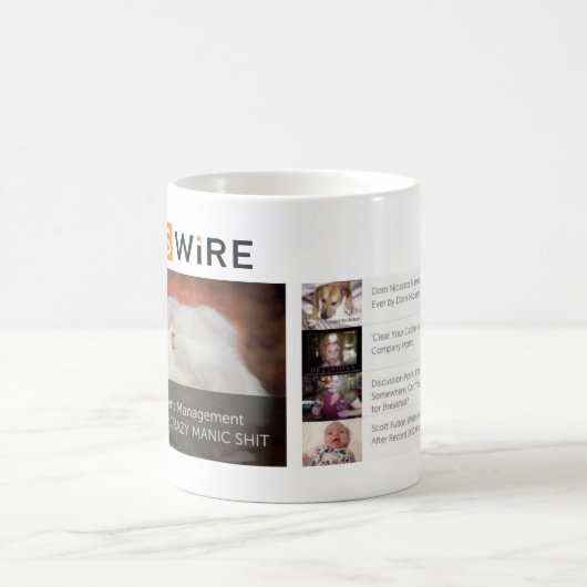 CMSWire Schlagzeilen Kaffeetasse (Mittel)