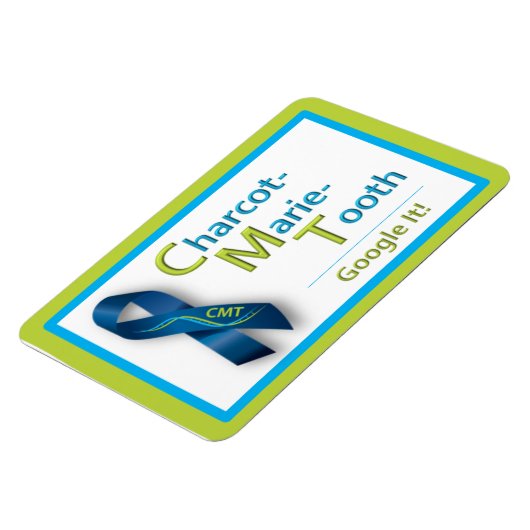 CMT Awareness Magnet (Linke Seite)