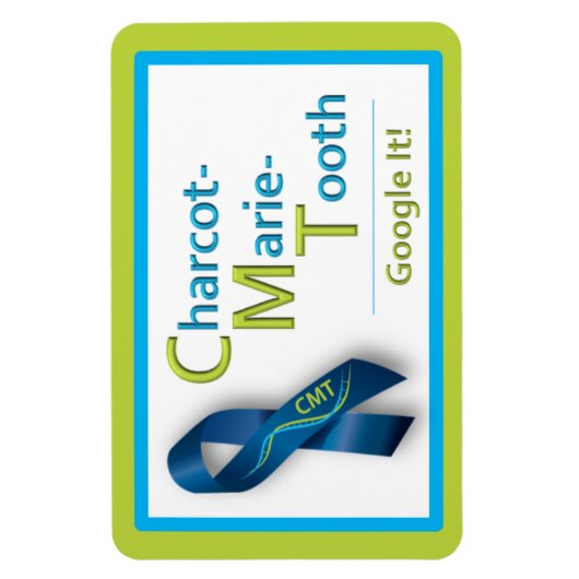 CMT Awareness Magnet (Vertikal)