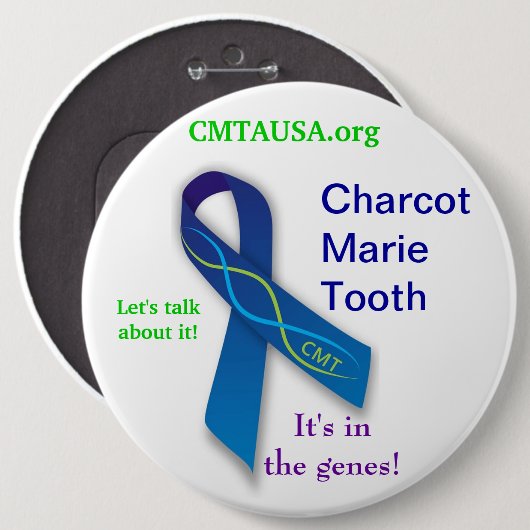 CMT Band-Knopf Button (Vorne & Hinten)