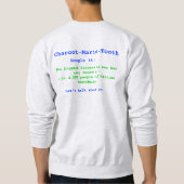 CMT Bewusstseins-Band-Sweatshirt Sweatshirt (Rückseite)