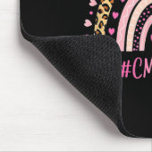 Cmt Nurse Leopard Print Boho Rainbow Nurses Week Mousepad (Ecke)