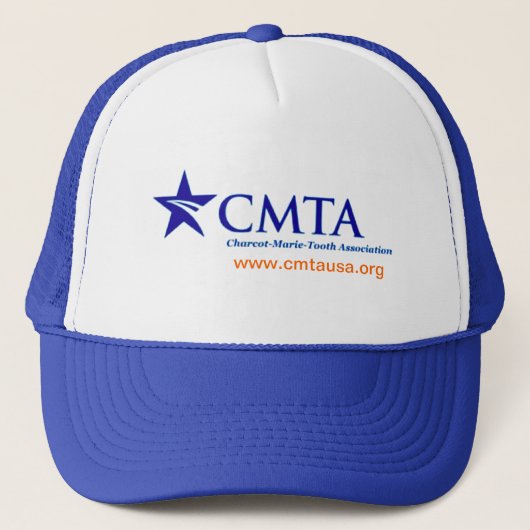 CMTA Logohut Truckerkappe (Vorderseite)