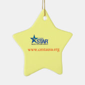CMTA Stern-Verzierung Keramikornament (Rechts)