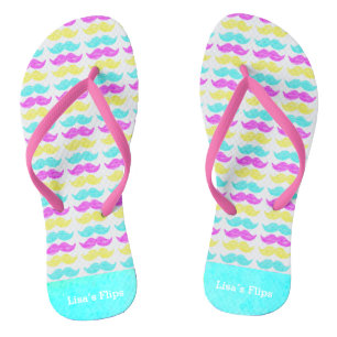 CMY Schnurrbärte Badesandalen