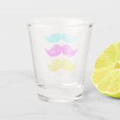 CMY Schnurrbärte Schnapsglas (Rückseite)