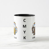 CMYK Beers Tasse (Zentrum)