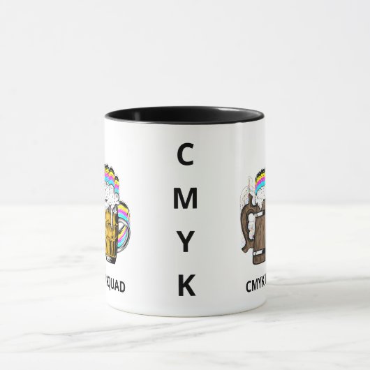 CMYK Beers Tasse (Zentrum)