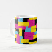 CMYK Color Blocking-Tasse Kaffeetasse (Vorderseite Links)