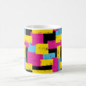 CMYK Color Blocking-Tasse Kaffeetasse (Mittel)
