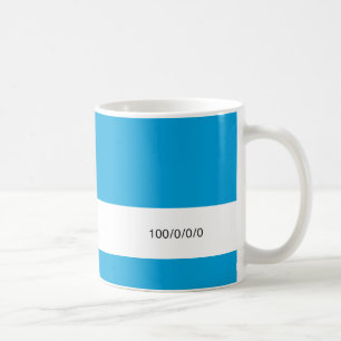 CMYK Cyan   Kaffeetasse