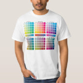 CMYK Farben T-Shirt (Vorderseite)