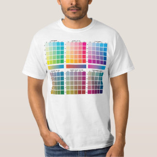 CMYK Farben T-Shirt