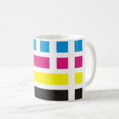 CMYK Flaggen-Tasse Kaffeetasse (VorderseiteRechts)