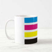 CMYK Flaggen-Tasse Kaffeetasse (Links)
