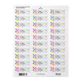 CMYK-Hipster-Schnurrbart-Muster (Vorne)