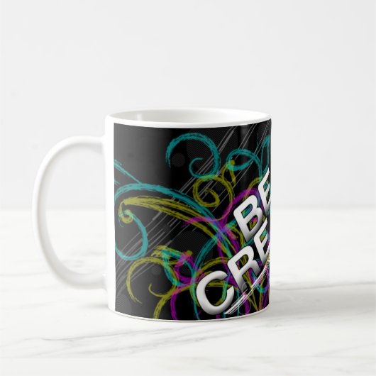CMYK IST KREATIV KAFFEETASSE (Links)