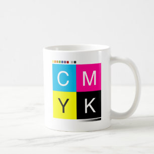 CMYK KAFFEETASSE