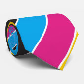 CMYK-Krawatte (gebogen) Grafikdesign/Drucker Mode Krawatte (Gerollt)